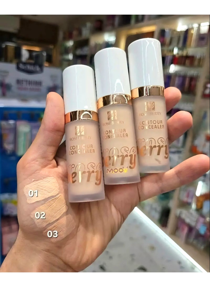 روز بيري كونتور كونسيلر 20 مل درجة 02 - Image 5